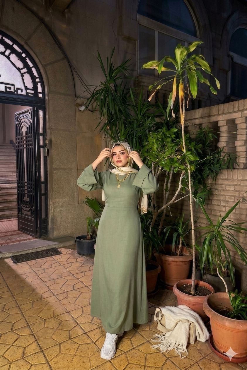 فستان مريح يومي